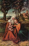 Lucas Cranach Hl. Anna Selbdritt oil on canvas